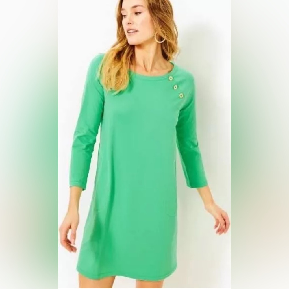 NWT Lilly Pulitzer UPF 50+ Kaelin Spearmint Dress, Small